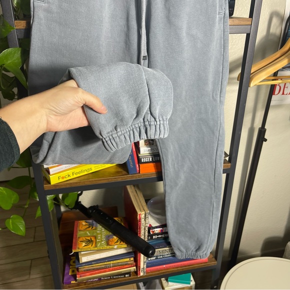 Talentless Pants Mens Small Gray Jogger Sweats Pullon Drawstring Heavy Cotton - Picture 5 of 10